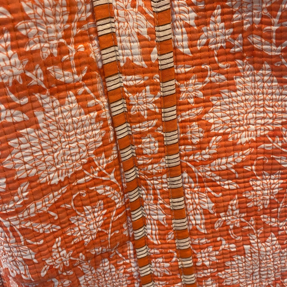 Floral Quilted pinkcity hand loom cotton tote NWOT - Picture 14 of 14